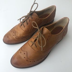 Anthropologie Latigo Leather Oxford! SZ9